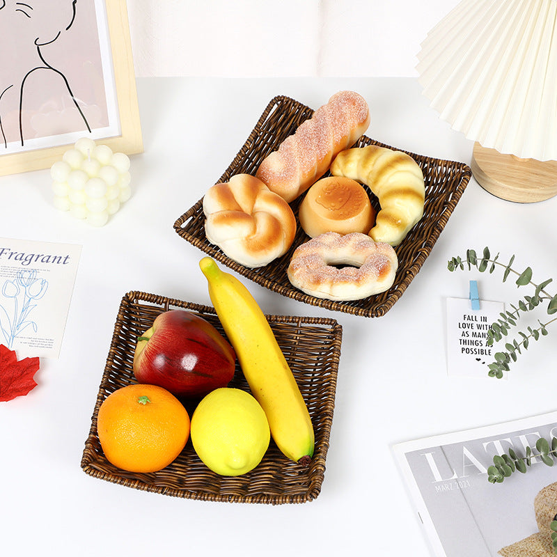 Handcrafted Natural Woven Tray Acalora