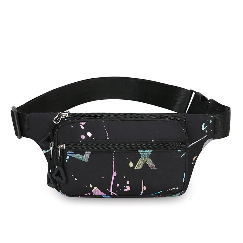 Trendy Graphic Design Waist Bag Acalora