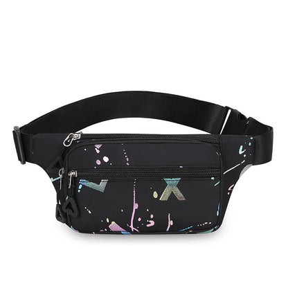 Trendy Graphic Design Waist Bag Acalora
