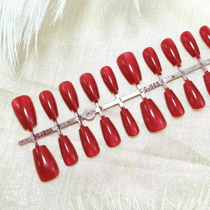 Artificial nails with shimmering effect Acalora