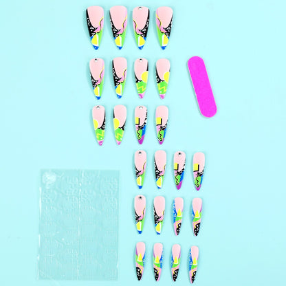 Art Nail Set in Creative Modern Design Acalora