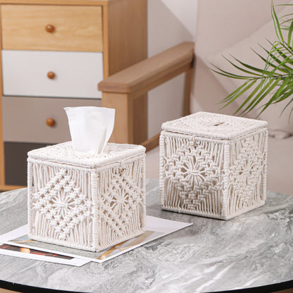 Handcrafted cotton cloth basket Acalora