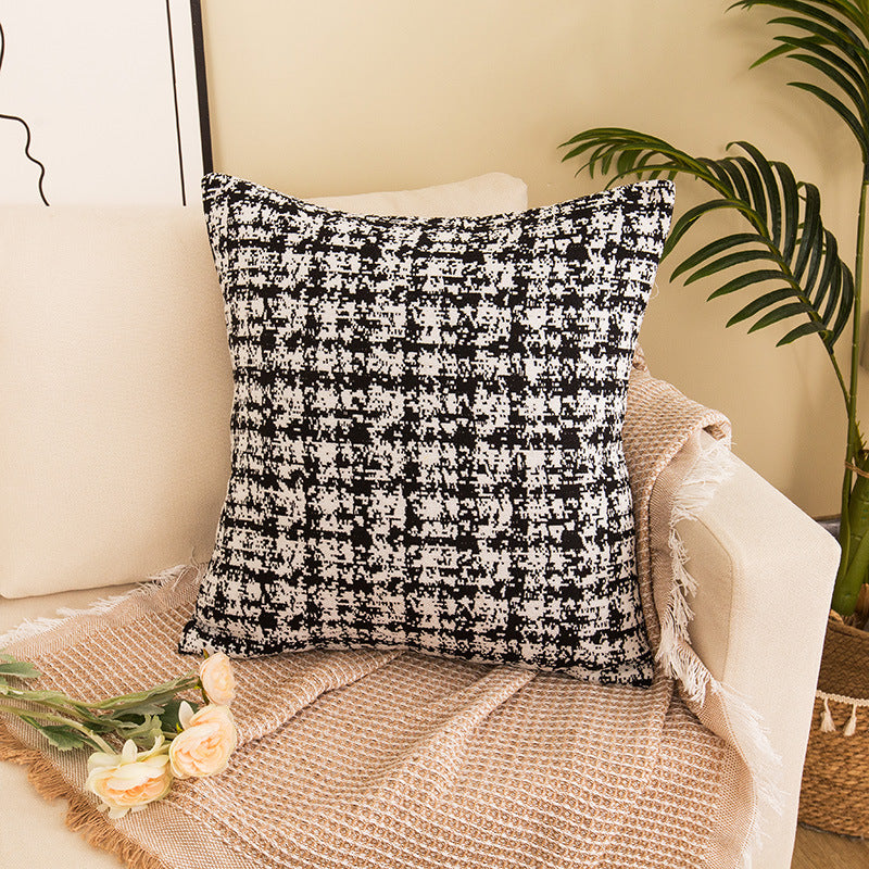Decorative Dot Print Throw Pillow