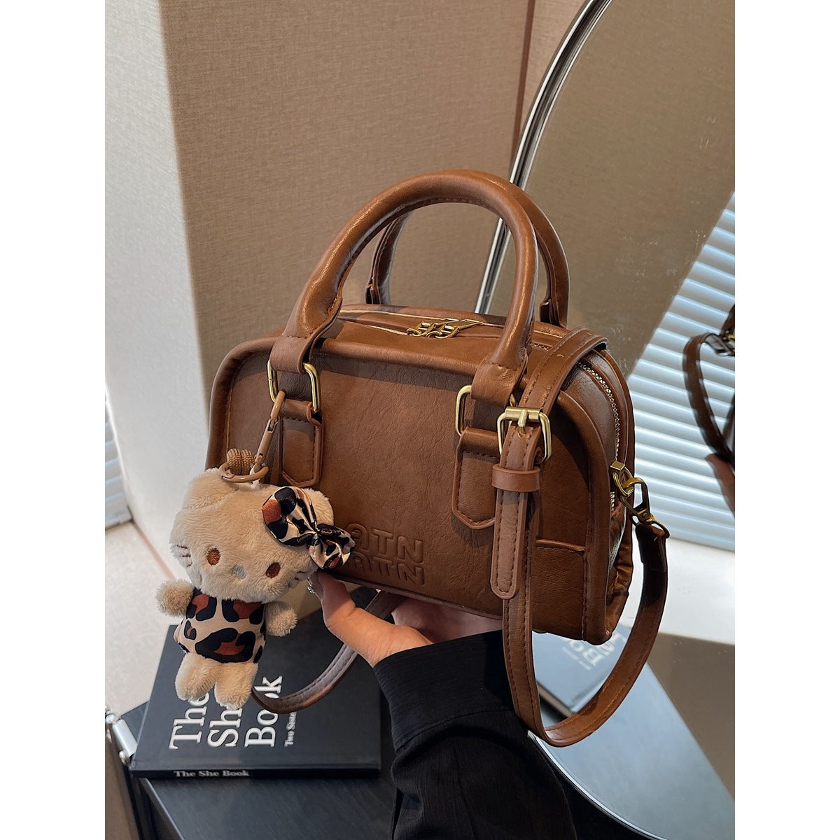 Stylish Mini Handheld Satchel Acalora