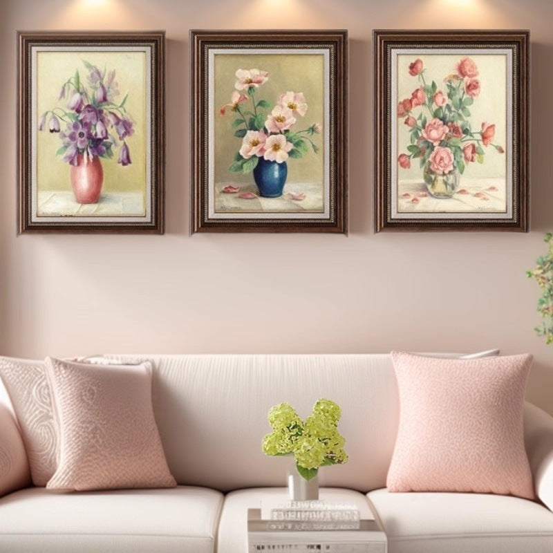 Framed Flower Still Life Artwork