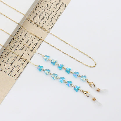 Floral Eyewear Chain Holder Acalora