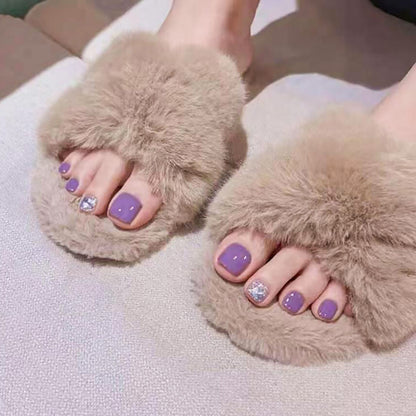 Luxury Rhinestone-Decorated Pedicure Set Acalora