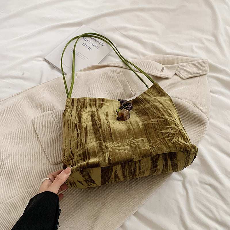Chic Textured Handheld Tote Bag Acalora