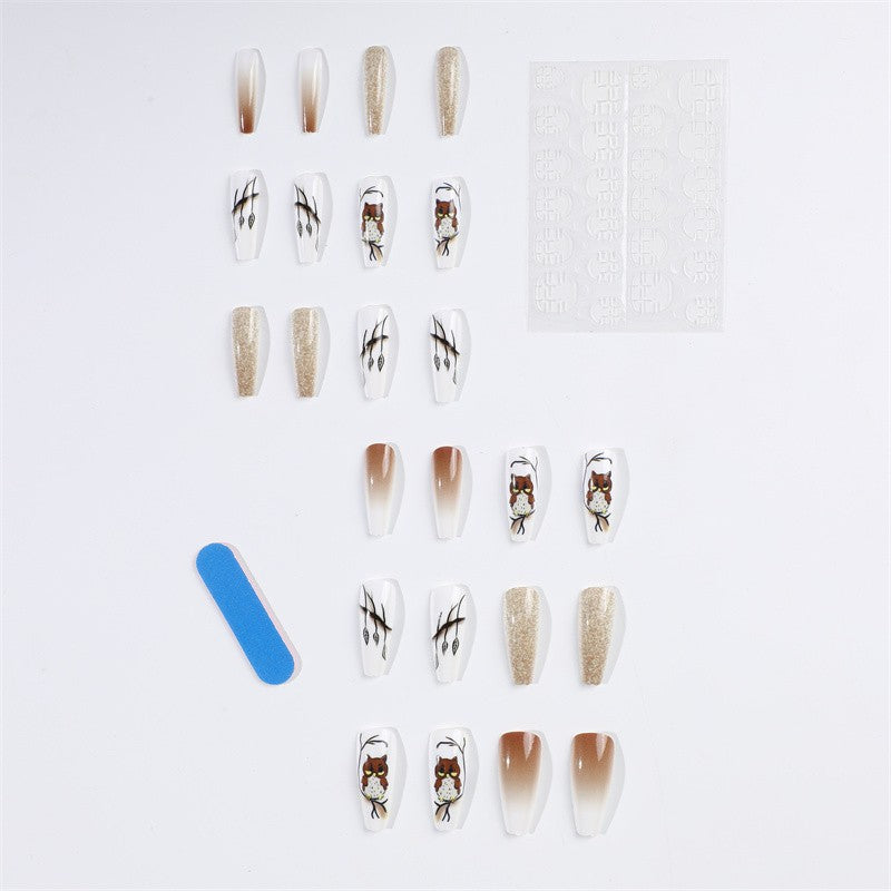 Creative animal design artificial nails Acalora