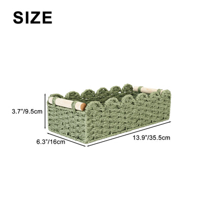 Decorative Woven Storage Caddy Acalora
