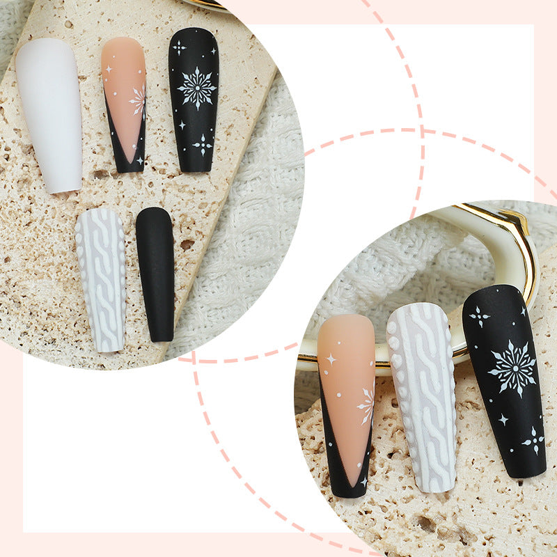 Artistic Press-On Nail Design Set Acalora