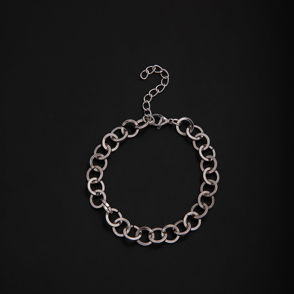 Elegant Geometric Link Bracelet Acalora