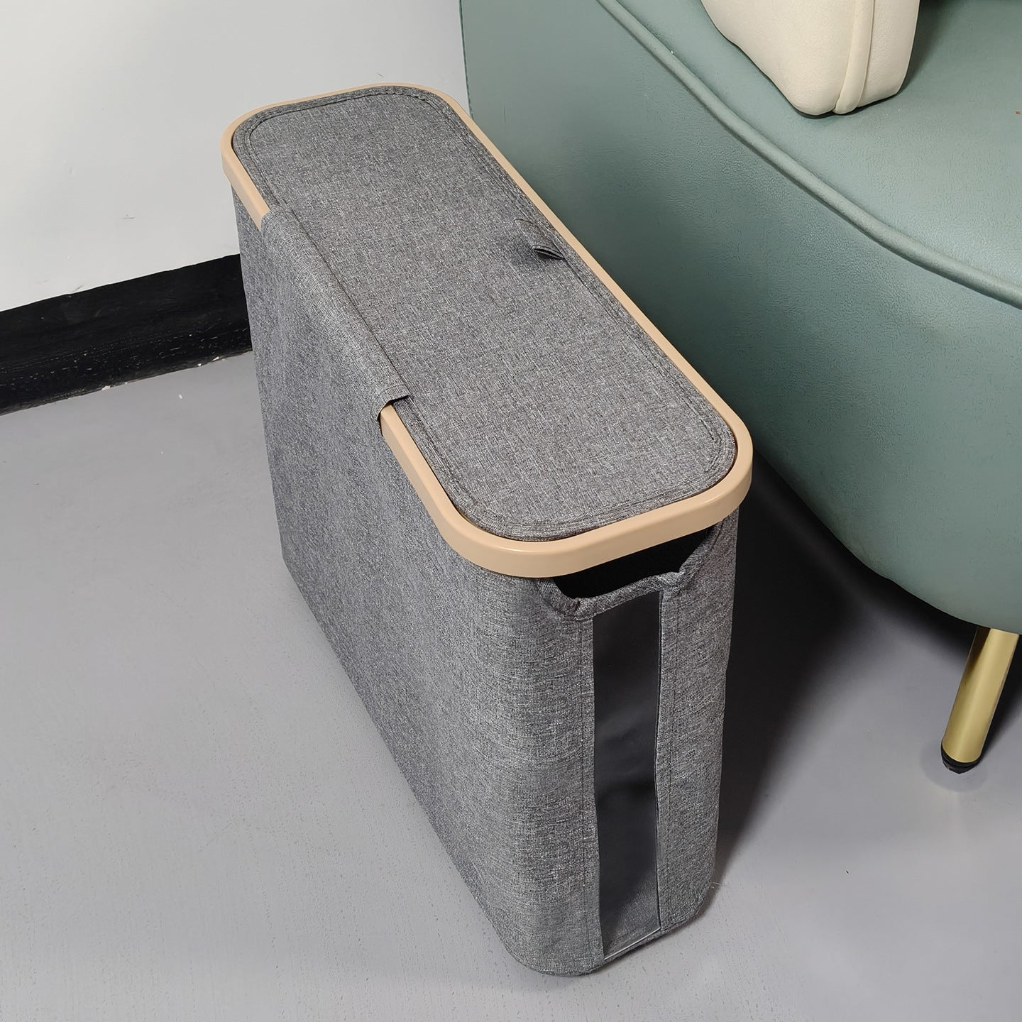 More Elegant and Functional Storage Basket with Practical Lid Acalora