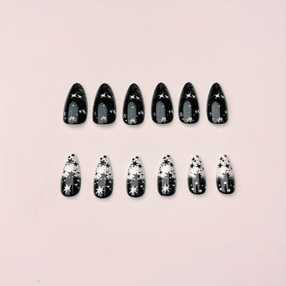 Starry Night Art Nail Wraps Acalora