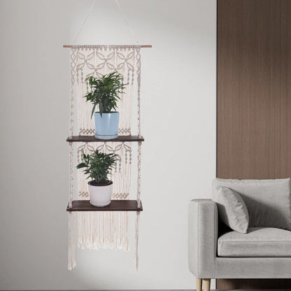 Macrame Plant Shelf Acalora
