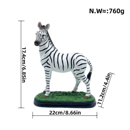 Decorative Zebra Figure Acalora