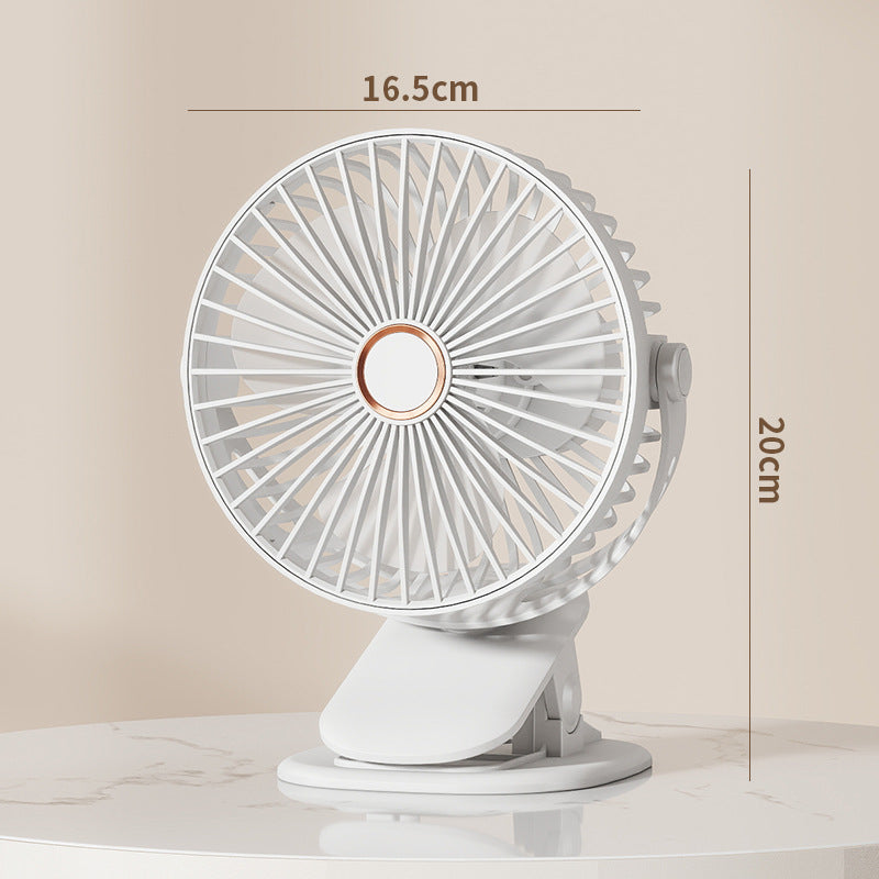 Unisex portable Clip-On fan Brehn