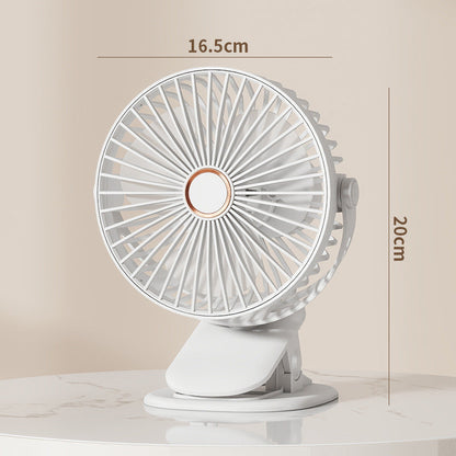 Unisex portable Clip-On fan Brehn