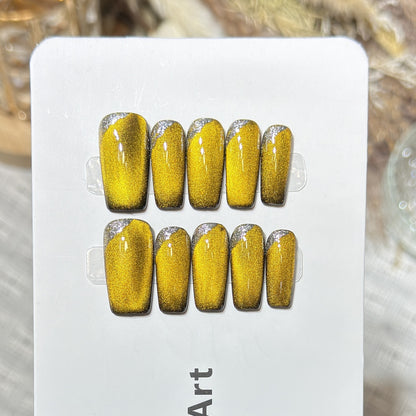 Reusable Press-On Nail Set Acalora