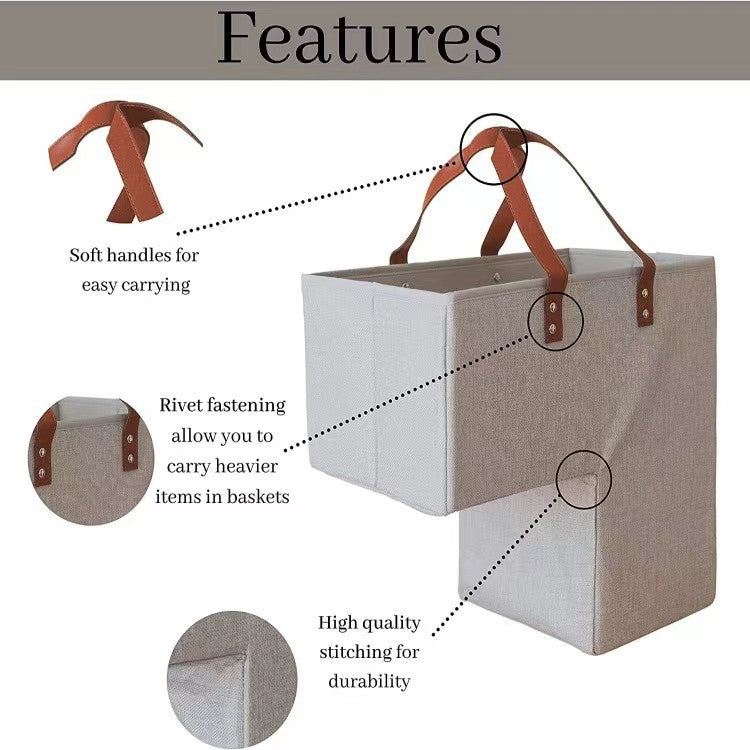 Practical Foldable Storage Basket Acalora