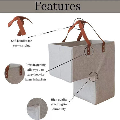 Practical Foldable Storage Basket Acalora