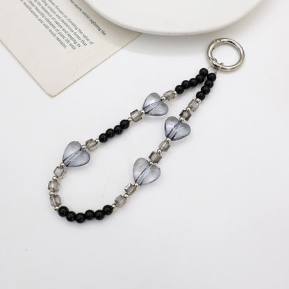 Beaded Eyewear Chain with Stylish Checker Design Acalora
