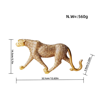 Artistic Decorative Wildcat Sculpture Acalora