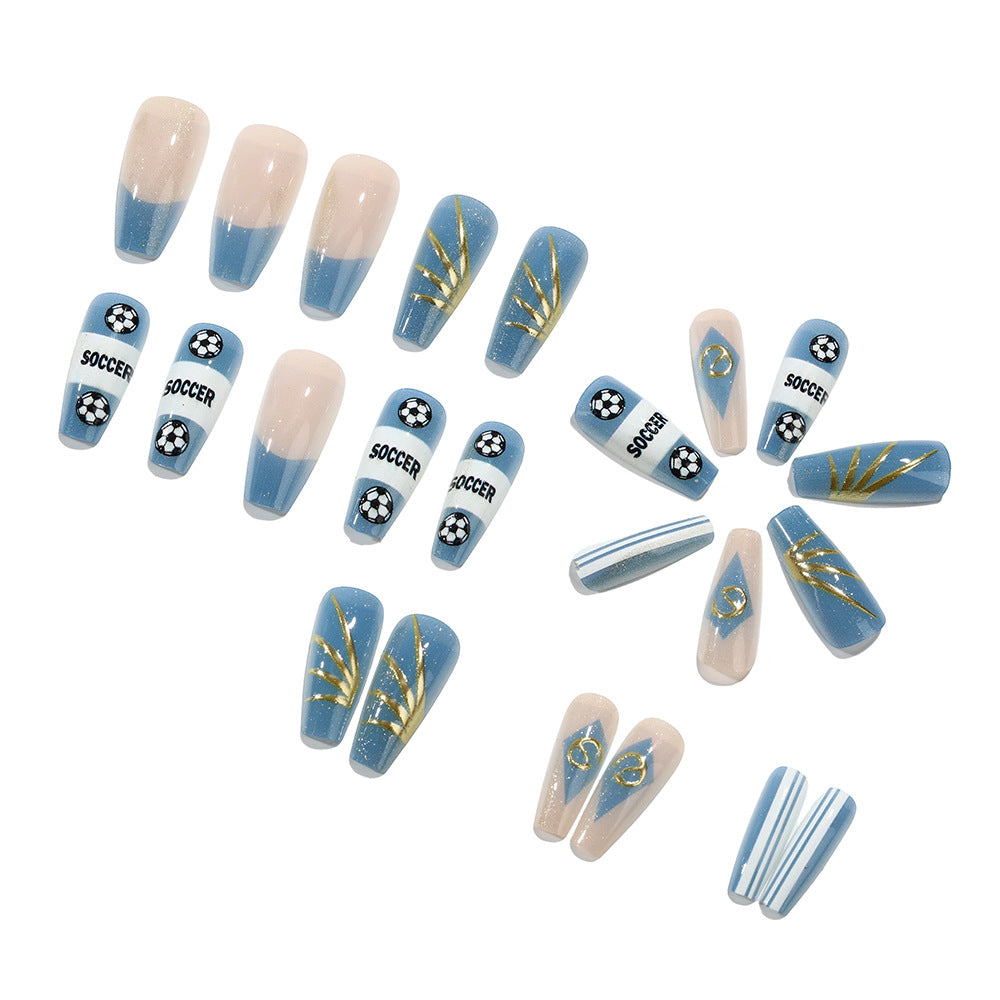 Football-Inspired Art Nails Acalora