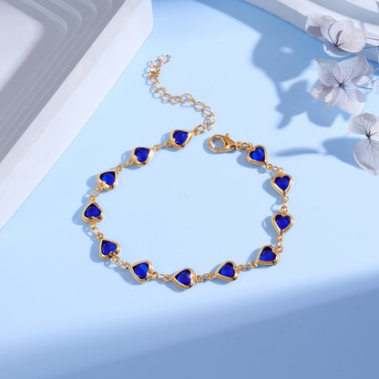 Heart Charm Bracelet Acalora