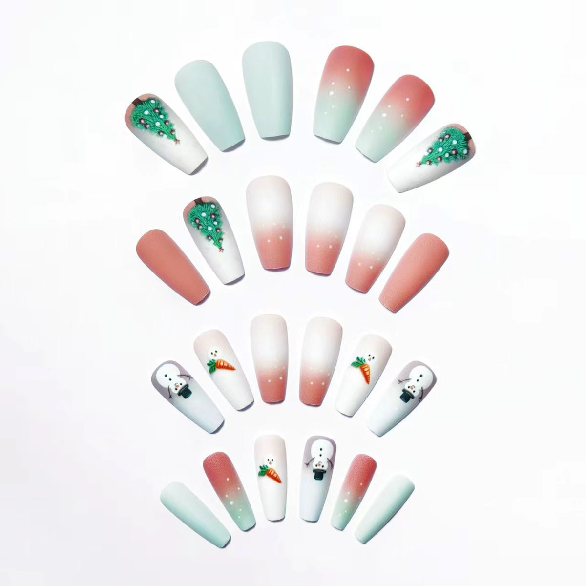 Holiday-Themed Decorative Nail Art Acalora
