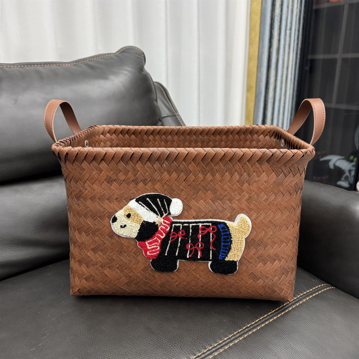Decorative storage basket Acalora