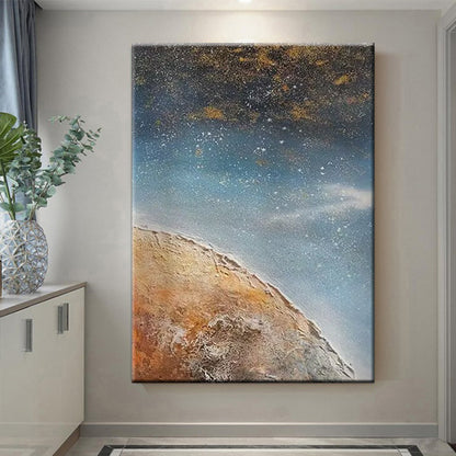 Textured Abstract Wall Canvas Art