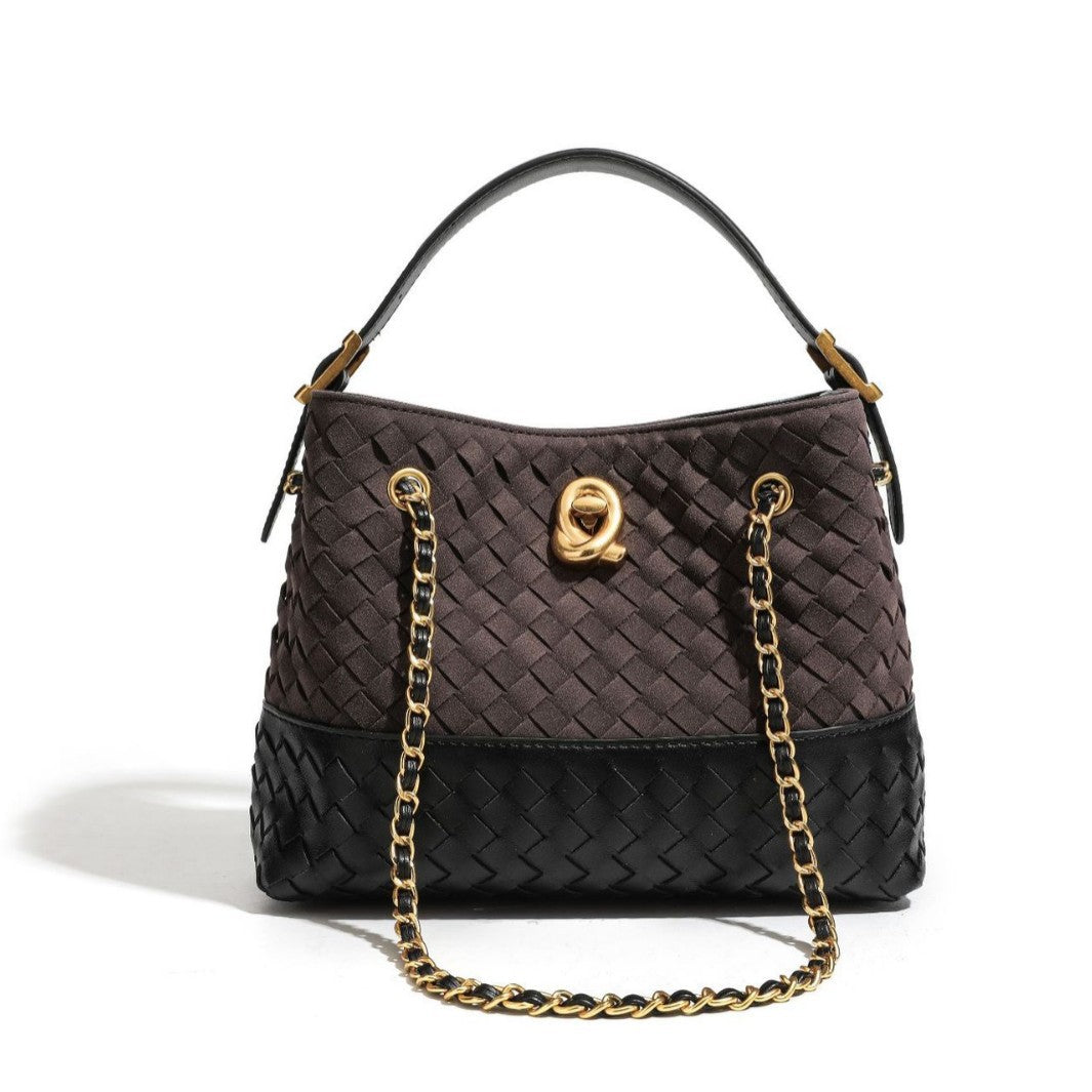 Woven Bucket Handbag Acalora