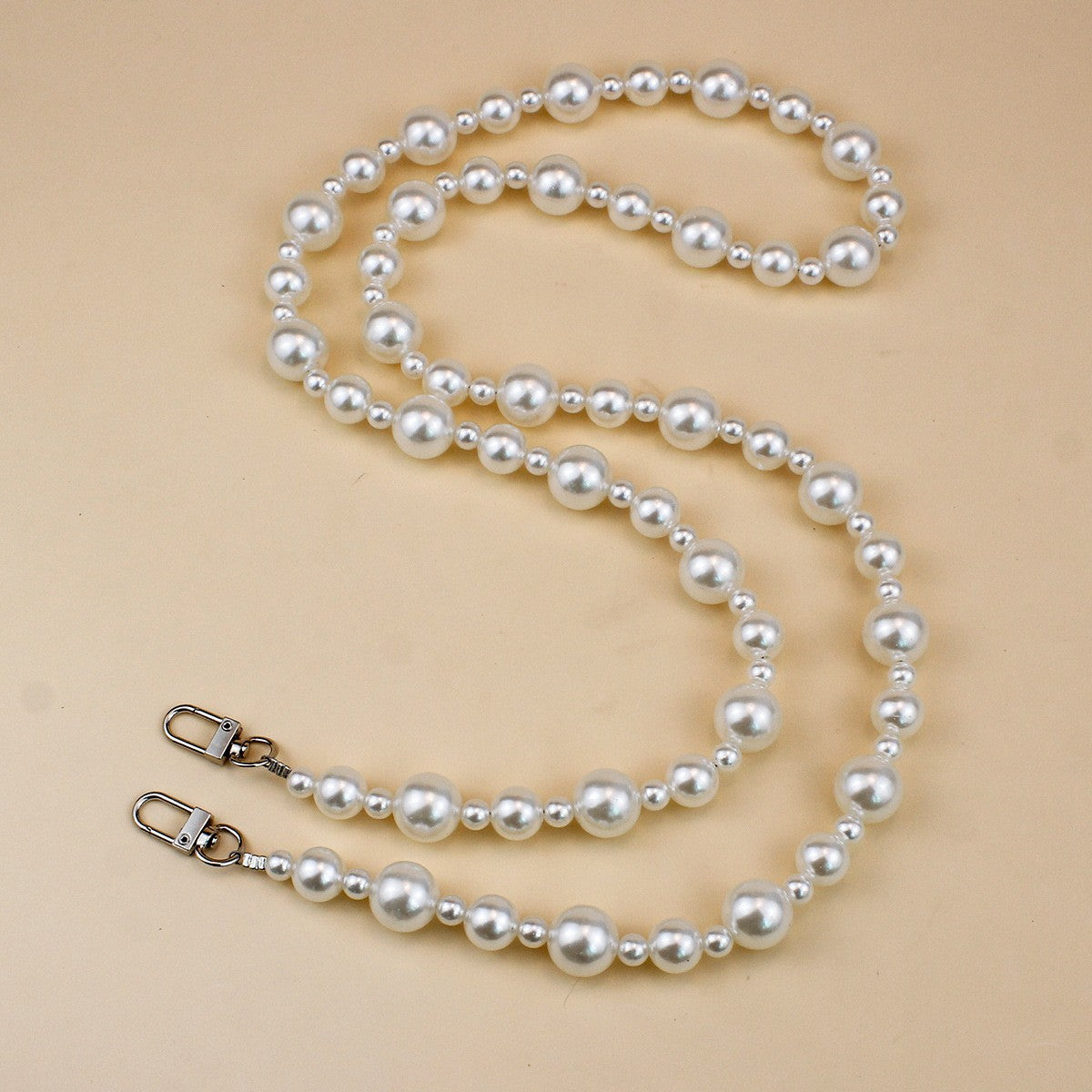 Elegant Pearl and Chain Necklace Acalora