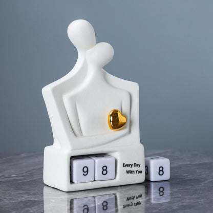 Decorative love figure Acalora