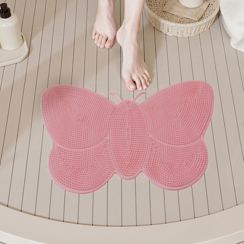 Stylish Butterfly-Shaped Bath Mat