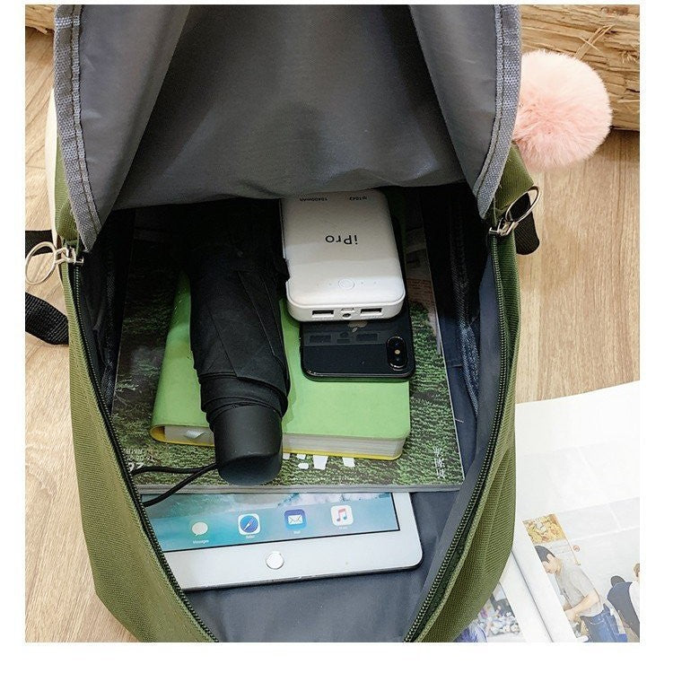 Cute Animal-Themed Backpack Set Acalora