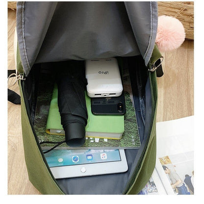 Cute Animal-Themed Backpack Set Acalora
