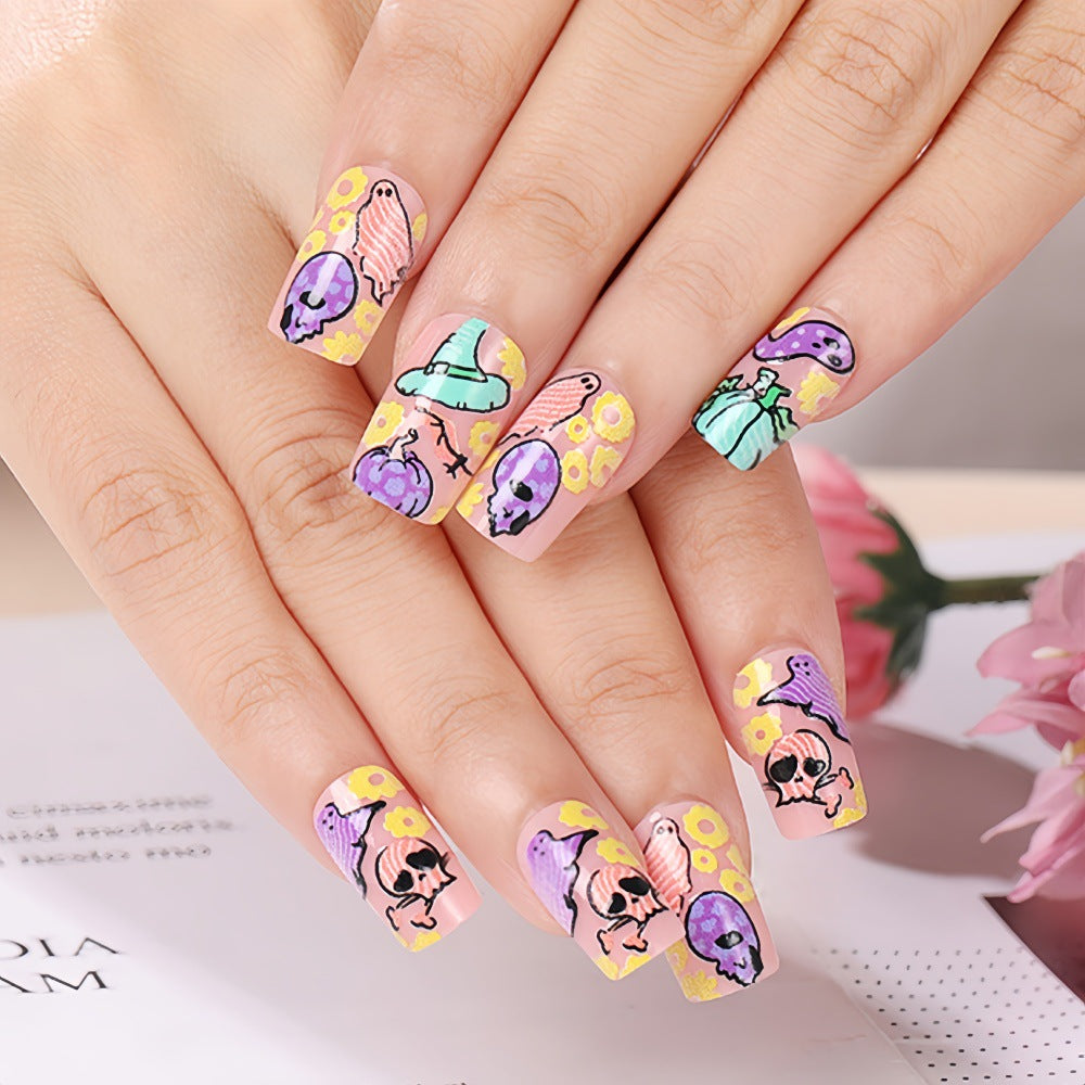 Creative Halloween Nail Design Acalora