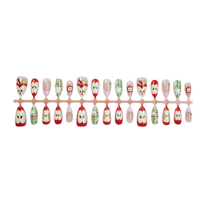 Whimsical Themed Press-On Nail Art Set Acalora