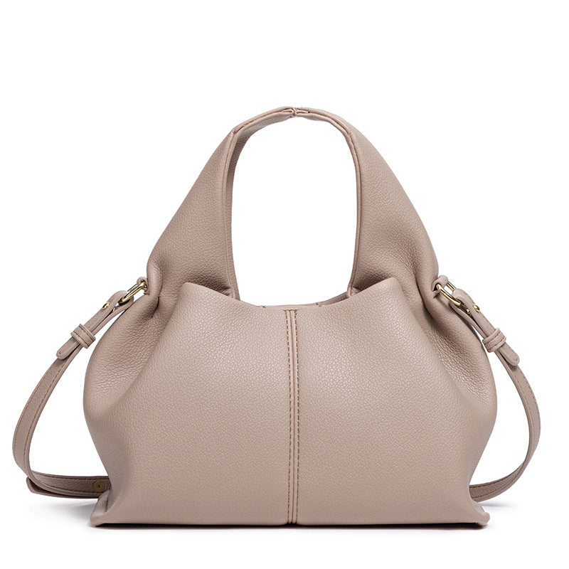 Chic Structured Leather Handbag Acalora