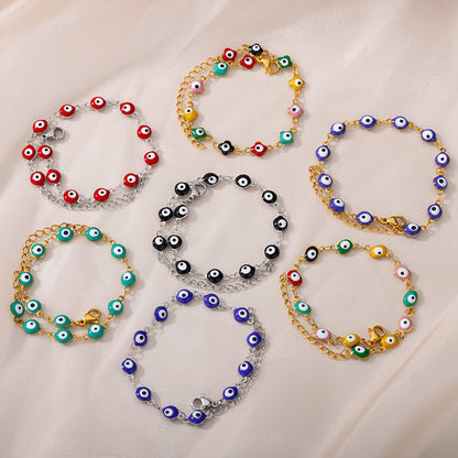 Evil Eye Protection Anklet Acalora