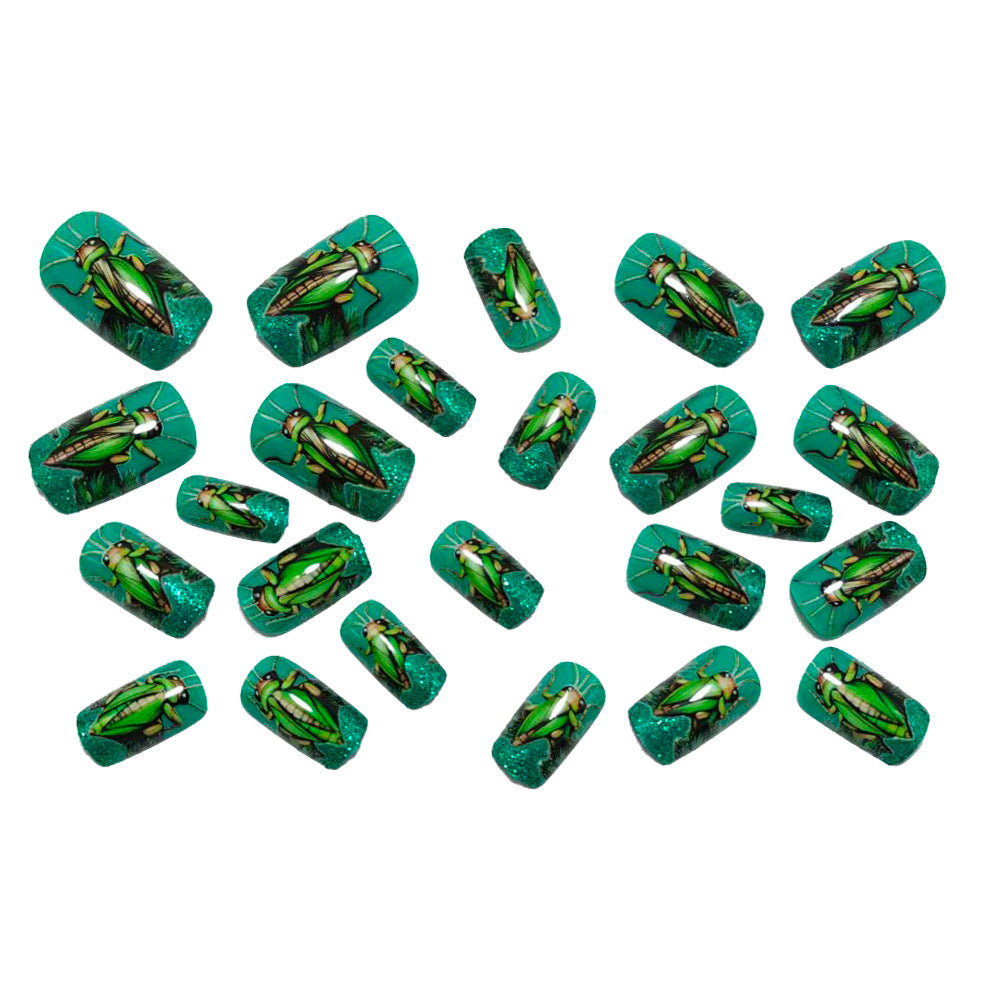 Artificial nails with creative grilling design Acalora