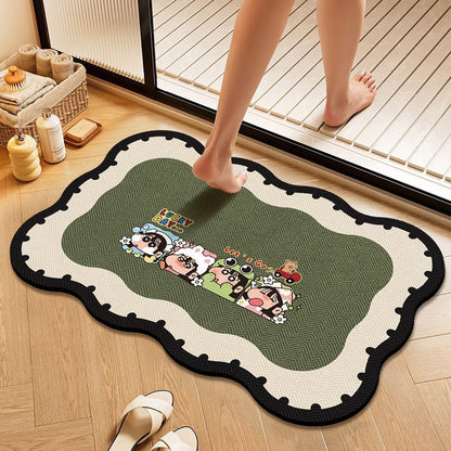 Soft Absorbent Bath Rug