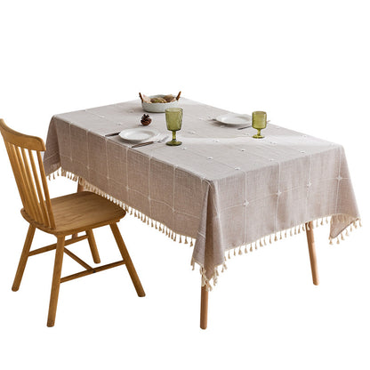 Elegant Textured Tablecloth  1788834189