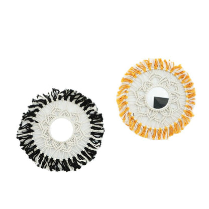Round Macrame Wall Mirror