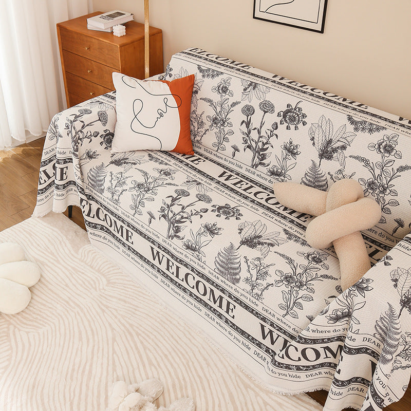 Decorative Animal Print Sofa Cover