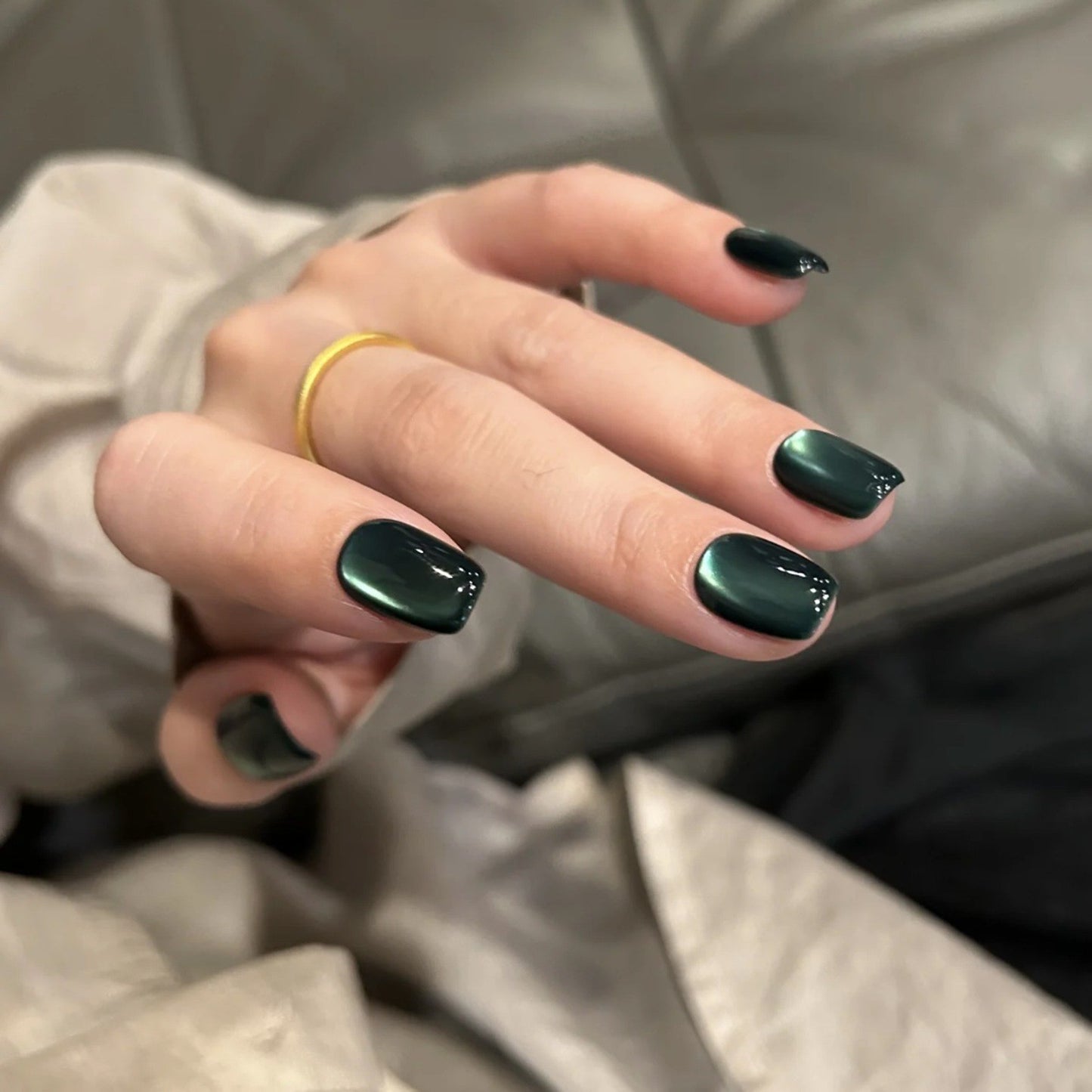 Chic High-Gloss Press-On Nail Tips Acalora