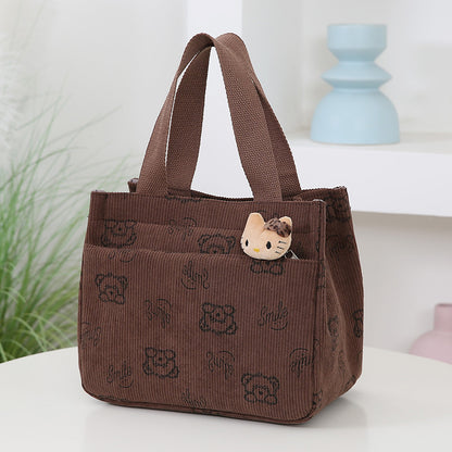 Cute Fun Cartoon Themed Mini Tote Bag Acalora