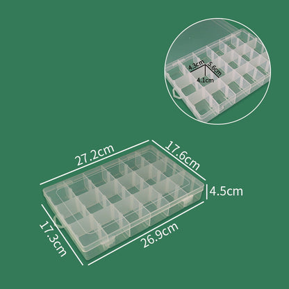 Multi-Divided Craft Supply Storage Container Acalora